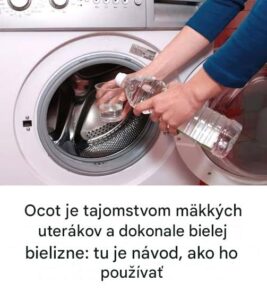 Prečo si ľudia pridávajú ocot do bielizne?