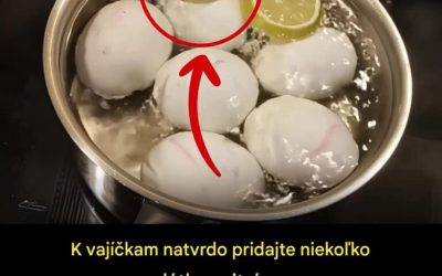 Bezchybná citrónová metóda pre ľahko šúpateľné vajcia natvrdo