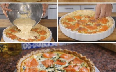 Quiche s lososom a smotanovým syrom – Jednoduché a ekonomické jedlo