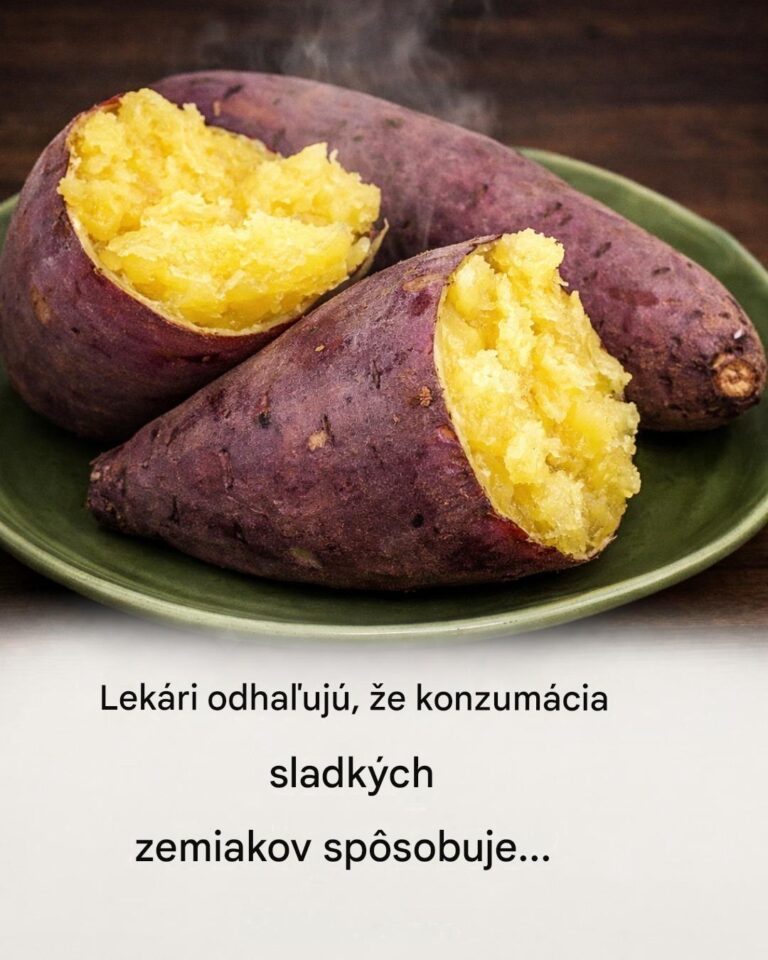 Lekári odhaľujú, že konzumácia sladkých zemiakov