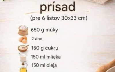 Plechy na sušienky, starý recept, ekonomické a jednoduché na prípravu
