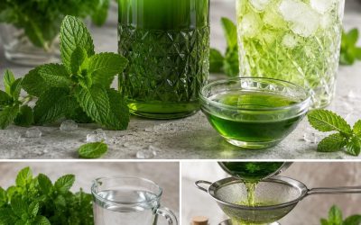 Domáci mätový sirup: Osviežujúca pochúťka