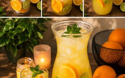 Ultra osviežujúca citrusová limonáda