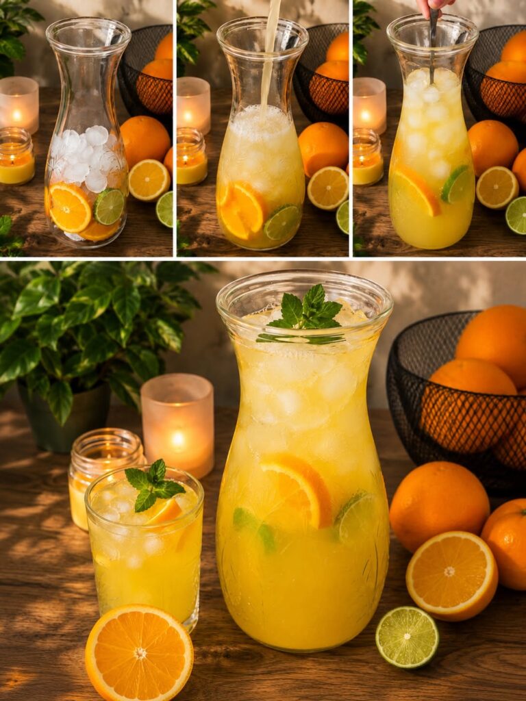 Ultra osviežujúca citrusová limonáda