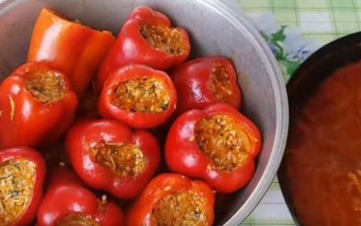 Recept na pôstne plnené papriky je napísaný nižšie, v komentároch