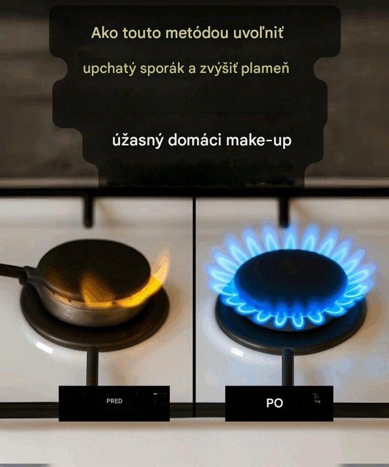 Ako vyčistiť vetracie otvory pece a vytvoriť jasnejší plameň pomocou tohto domáceho triku
