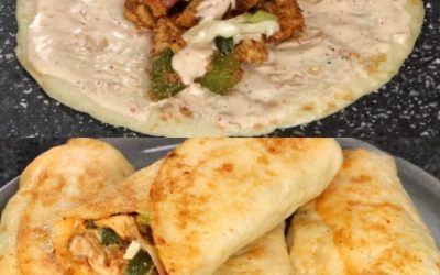 Kuracie crepes shawarma wrap – Kreatívne spojenie chutí