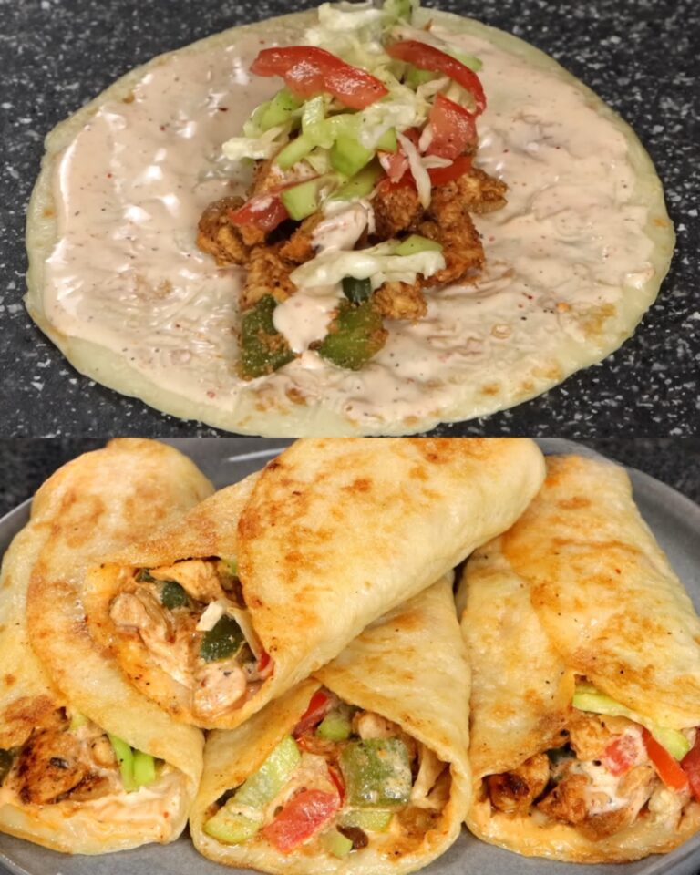 Kuracie crepes shawarma wrap – Kreatívne spojenie chutí