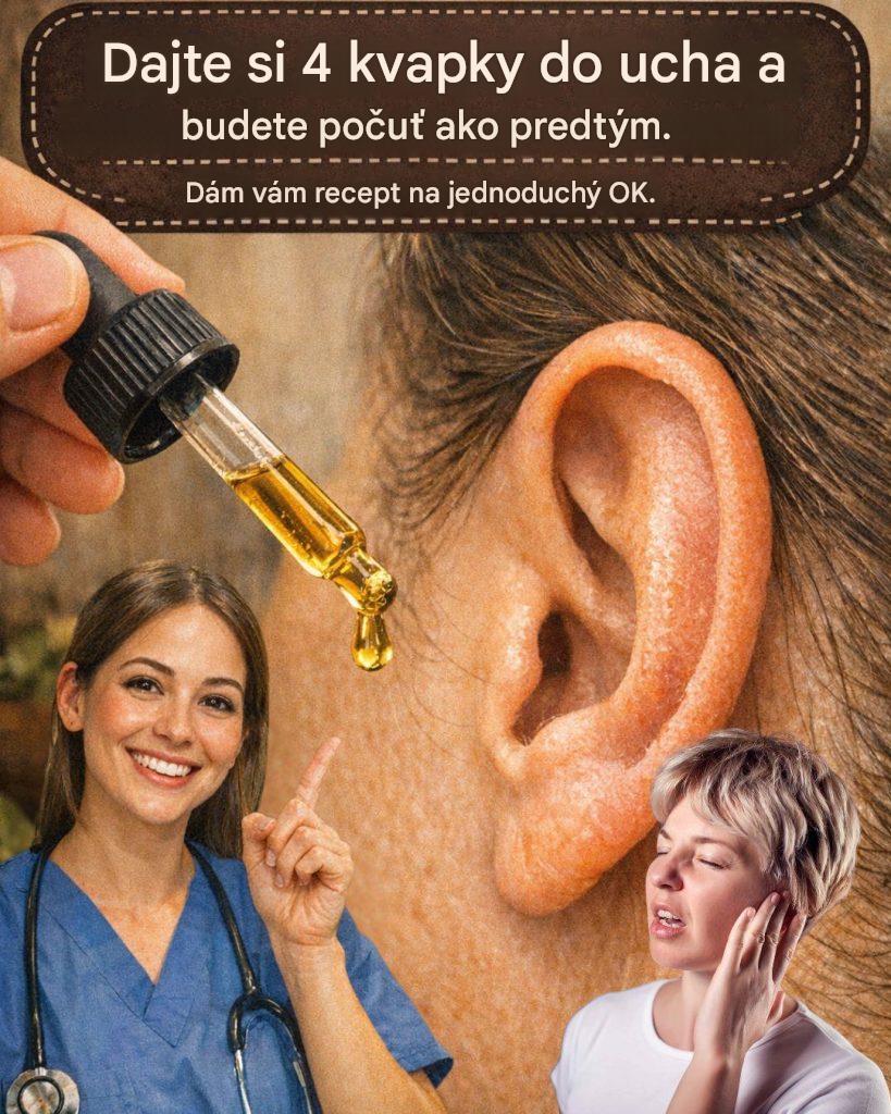 Dajte si 4 kvapky do ucha a budete počuť ako predtým. Dám vám recept na jednoduchý OK… Zobraziť viac