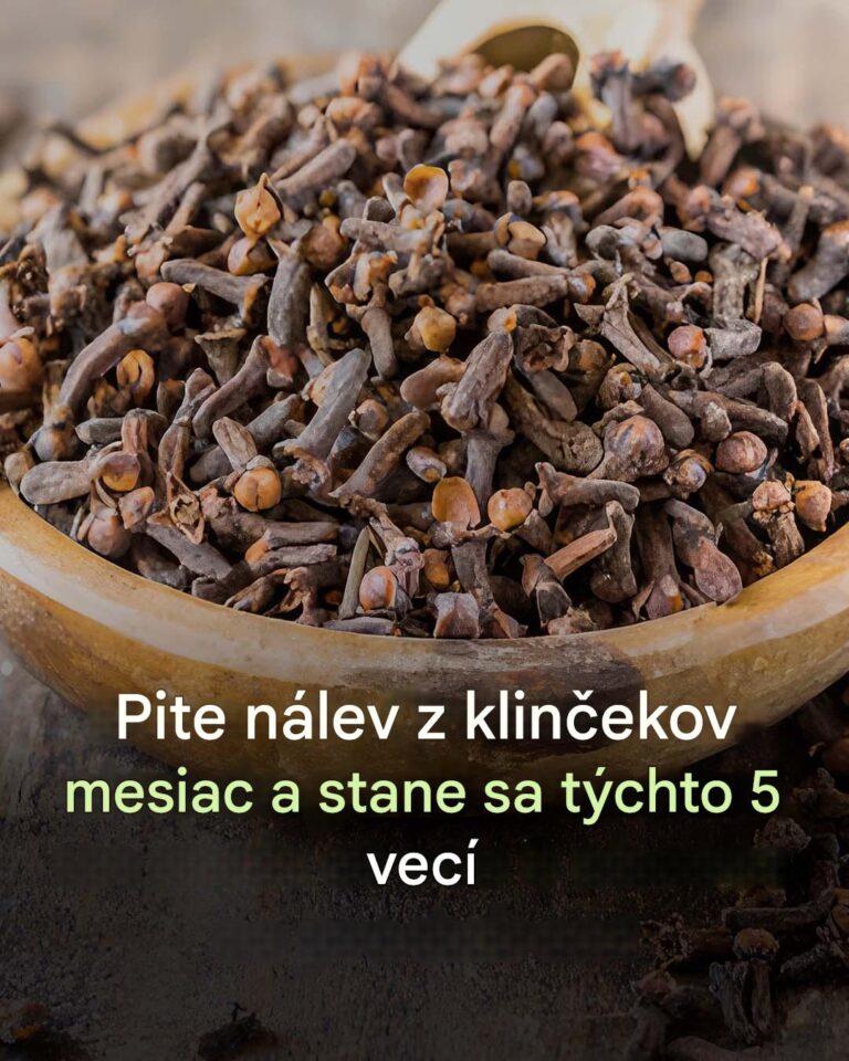 Výhody klinčekovej infúzie