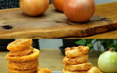 Chrumkavé cibuľové krúžky s reštauračnou omáčkou – Dokonalý snack